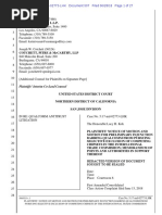 18-06-28 Consumers' Motion for Anti-Enforcement Injunction Against Qualcomm