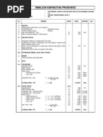 Kapasitas Produksi Excavator PC 200