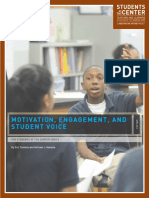 Motivation Engagement Student Voice - 0 PDF