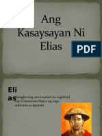 Ang Kasaysayan Ni Elias