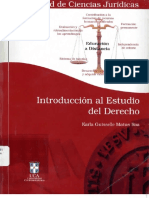 Introducción Al Estudio Del Derecho 