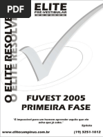 Fuvest 05 Fase1 ELITE