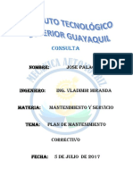 mantenimiento  y servicio