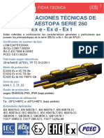 202441001ESr0 - Ficha Tecnica Prensa 260 - ATEX IECEx - Ex e Ex d Ex t 2
