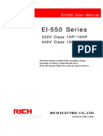 EI 550 Manual