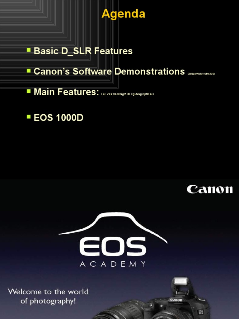 DSLR Photography Basics and Techniques | PDF