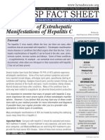 HCSP Fact Sheet: An Overview of Extrahepatic Manifestations of Hepatitis C