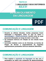 Aula 02 - Desenvolvimento Da Comunicação e Linguagem