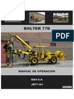 BOLTER 77D manual