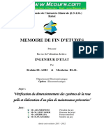 Verification Du Dimensionnement Des Systemes de La Roue Pelle Et Elaboration D Un Plan de Maintenance Preventive PDF