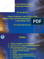 Climate Prediction Center Monitoring Products