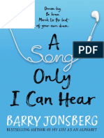 A Song Only I Can Hear by Barry Jonsberg Excerpt