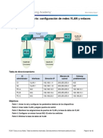 6.2.2.5 Lab - Configuring VLANs and Trunking