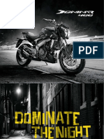 Bajaj Dominar 400 Brochure PDF