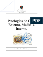 LIBRO Patologias de Oido Externo Medio e Interno