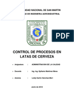 Control Proceso Cerveza