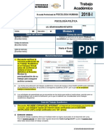 Psicología Política Fta 2018 1 m2