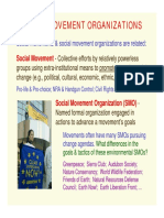 Social Movement Organizations