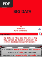 Big Data: by It Faculty Alttc Ghaziabad