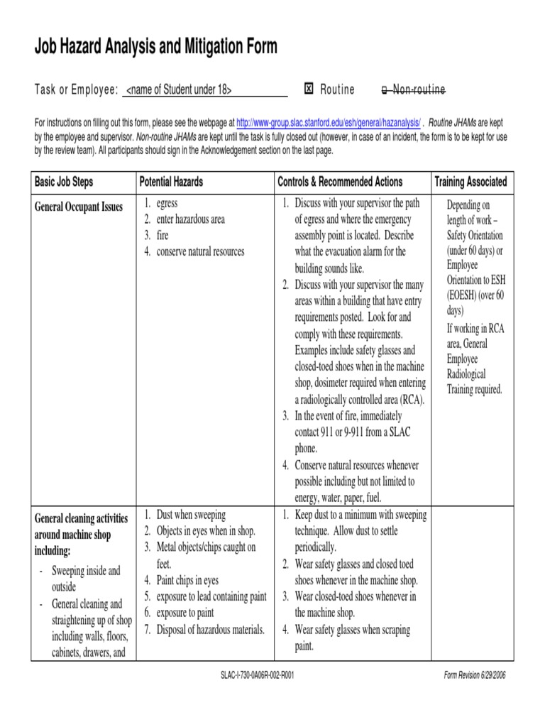 JHA of Painting PDF PDF Paint Emergency Management