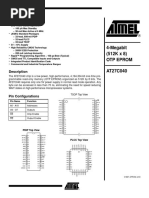 At 27C040 - Atmel