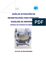 Guía de Actuación Auxiliares de Enfermería 2014