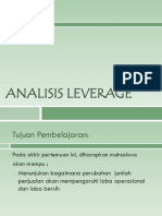 Analisis Leverage