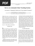 Survey on Automatic Solar Tracking System