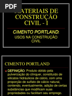 Aula 5 Sobre Cimento Portland