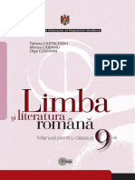 IX - Limba Si Literatura Romana PDF