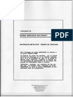 COPANT 2-1992 Materiales Metalicos - Ensayos de Traccion PDF