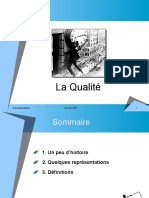 4 Qualité Définitions