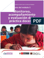 Módulo 5. Monitoreo, Acompañamiento y Evaluación