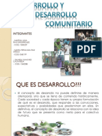 Expos - Final Dllo y Dllo Comunitario