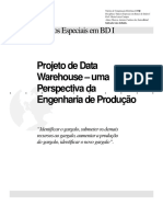 Projeto de Data Warehouse - Uma Perspectiva Da Engenharia de Produção