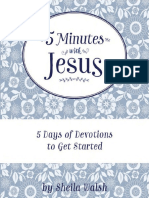 5 Minutes With Jesus Quiet Time Devotions