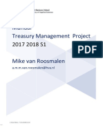 Treasury Management Project 20172018