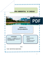 Módulo de Sesión 13 Gestión Ambiental