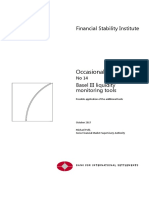 FinancialStabilityInstitution Liquidity Monitoring Tools