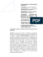 Denuncia del PAN en el Tribunal Electoral del Estado de Jalisco