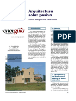 Arquitectura Bioclimatica Solar Pasiva