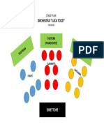 Orchestra "Luca Tozzi": Stage Plan