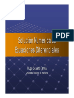 Solución Numérica Ecuaciones Diferenciales PDF