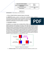 PRACTICA 1 (Destilación Simple y Fraccionada)