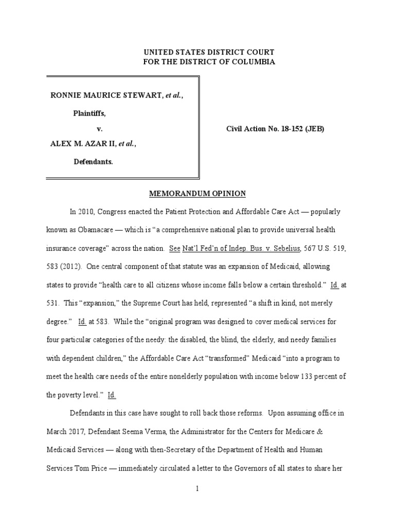 Medicaid Work Requirements Pdf Standing Law Medicaid