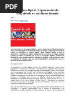 Cultura Digital - Repercussões Da Ubiquidade No Cotidiano Docente