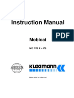 Instruction - Manual MC125ZS en-GB