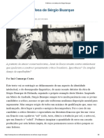 Iná Camargo Costa 2018 04 17 - Polêmica - em Defesa de Sérgio Buarque (Sobre o Livro de Jessé de Souza)