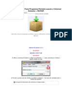 Tutorial Criar Portable Com Universal Extactor e WinRar