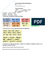 Productos y Cociente Notable PDF